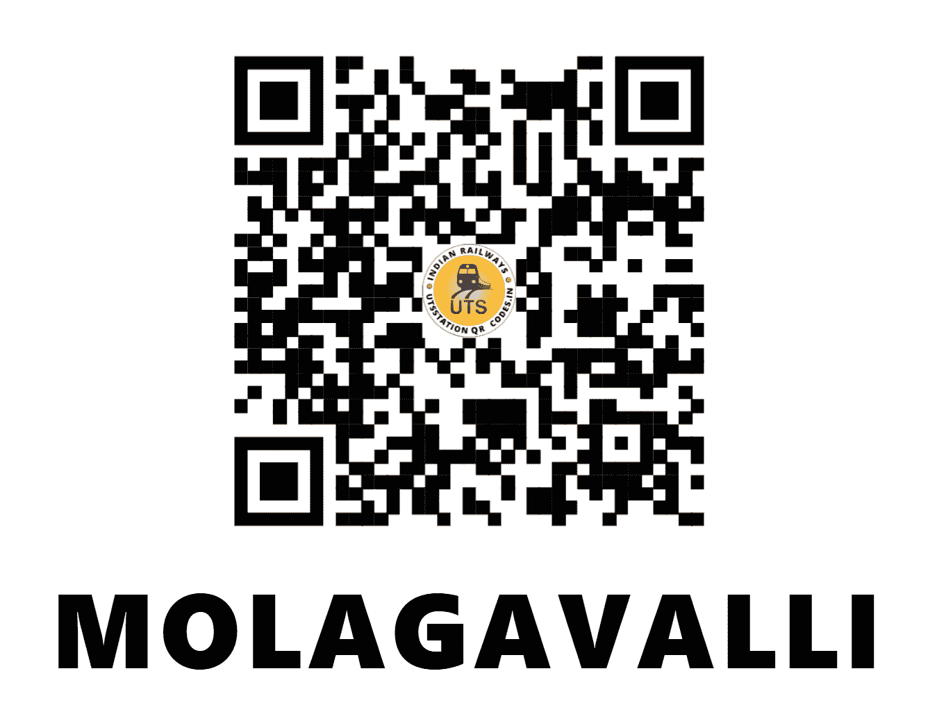 UTS QR Code for MOLAGAVALLI - MGV (SC - ANDHRA PRADESH)
